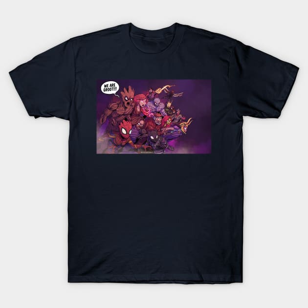 Grootvengers T-Shirt by Maodraws